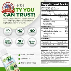 Green Valley Cleanser – Natural Herbal Colon Cleanse Detox Supplement | Supports