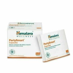 50 X PartySmart Capsules (10 X 5 = 50 Capsules) Relieves Aftr effect of Alcohol