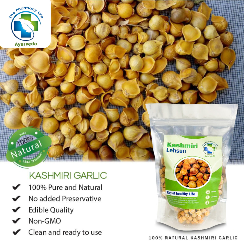 The Pharmacy Life Kashmiri Garlic,One Clove Garlic Fresh Stock Big Cloves