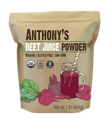 Organic Beet Root Juice Powder 1 Lb. Gluten Free Non GMO Vegan Keto Friendly USA
