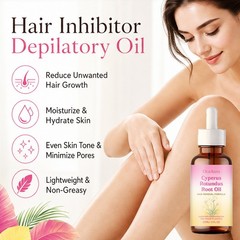 8/10 Pack Cyperus Rotundus Oil for Hair Removal Reducing Body Hair Growth 60ml