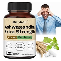 Ashwagandha Capsules – Reduce Stress & Anxiety,Balance Mood