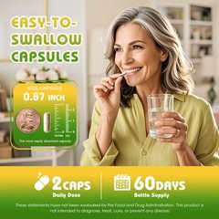 Herbal Menopause Supplement for Women 120 Capsules for Night Sweats Hot Flashes