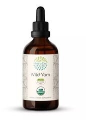 HerbEra Wild Yam Alcohol-FREE Tincture, (Dioscorea Villosa) 4oz BB 08/08/2028