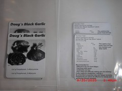 2x Doug’s black fermented)garlic 100g (about4oz) polyphenoles,and S-allylcystei