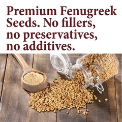 The Spice Way Fenugreek Seeds – Whole (8 oz) great for Indian curry seasoning