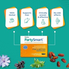 Himalaya Party Smart Capsules 50 CAPSULE, Hangover Free Morning
