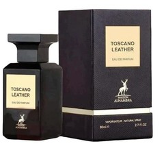 @Maison Alhambra Toscano Leather For Unisex EAU De Long Lasting Parfum 80ml# u3
