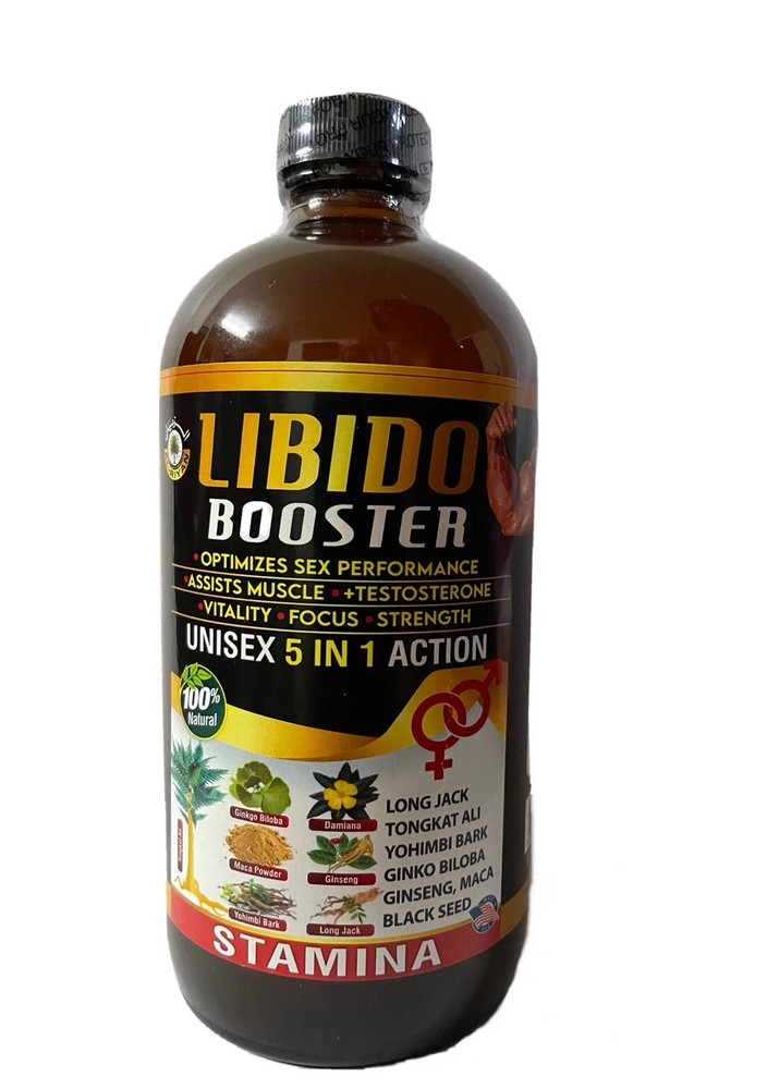 100% Natural, Unisex LIBIDO Booster 5 In 1 Action By Al-Riyan 16 oz