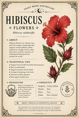 Organic Hibiscus Flowers – Cut & Sifted – Herbal Tea – Wildcrafted