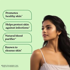 Organic India Neem 60 Veg Capsules Ayurvedic Herbal Skin Wellness 3 Pack