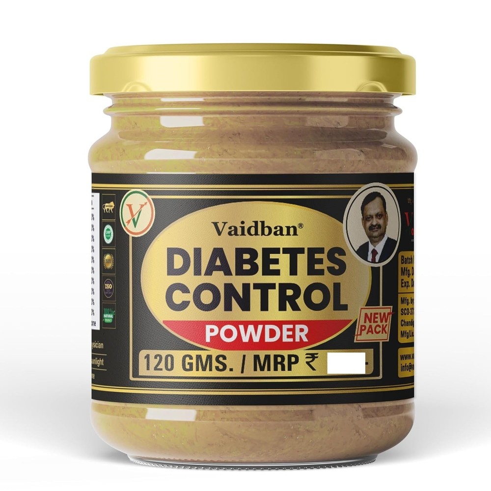 Vaidban Diabetic Control Powder 120gm – Long Expiry & Free Shipping