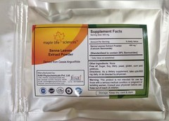 Senna Leaves Extract Powder 20% Sennosides Cassia Angustifolia Laxative Pure