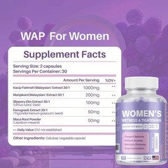 Women’s Herbal Intimate Wellness Capsules 60ct Kacip Fatimah Manjakani Dryness