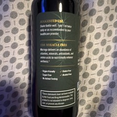 Global Healing Organic Raw Herbal Extract Moringa, 2 fl. oz.