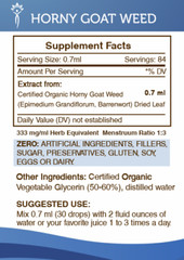 Secrets Of The Tribe Horny Goat Weed Tincture Alcohol-FREE