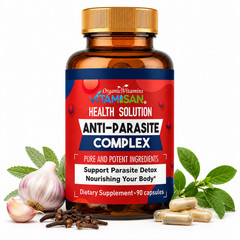 Anti Parasite Complex 3 Bottles Herbal Detox Wellness Support 270 Caps