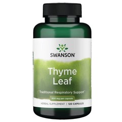 Swanson Thyme Leaf – Herbal Supplement Supporting 120 Count (Pack of 1)