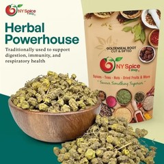 Goldenseal Root Herb – Cut & Sifted – by NY Spice – FREE SHIP
