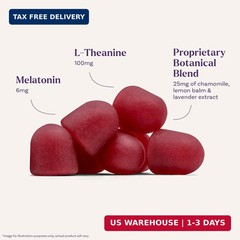 Natrol Sleep+ Calm Adults, Melatonin, L-Theanine, Strawberry, 60 Gummies