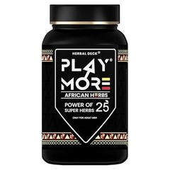 African Herbal Play More Powder Mens Energy Vitality and Health Support