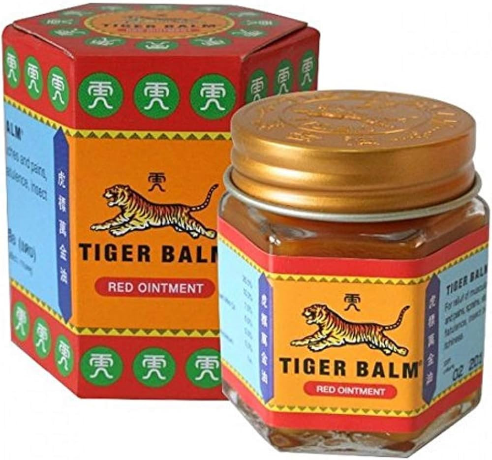 3 Pack Tiger Balm Red Super Strength Ointment 19.4g Pain Relief Balm