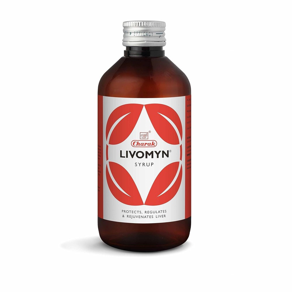 Charak Livomyn 200ml Syrup for Liver Support & Detox – Long Expiry Free Ship
