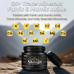 Shilajit Soft Resin Extremely Potent Himalayan Shilajit 100% Pure Resin 60mg