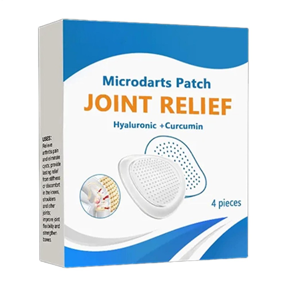 4-Piece Knee PainRelief Patch Natural Soothing Relief Muscle Patch For Seniors