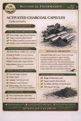 Activated Charcoal Capsules 60 120 180 ct Vegan Pure Powder No Fillers