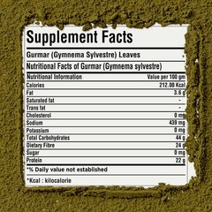 HerbsForever Gurmar Powder (Gymnema Sylvestre) For Healthy Sweet Level 454 Gms