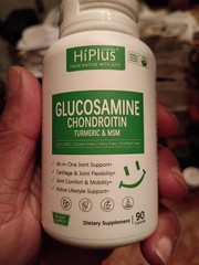 Glucosamine Turmeric 180 Caps forJoint Health for Seniors 2 Month Supply2 Pack