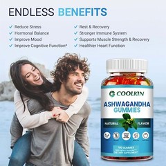 Ashwagandha Gummies – Sleep Support, Stress Fatigue Anxiety Relief, Withanolides
