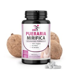 PUERARIA MIRIFICA 180 VEGGIE CAPSULES ORGANIC DIETARY SUPPLEMENT 3 BOTTLES
