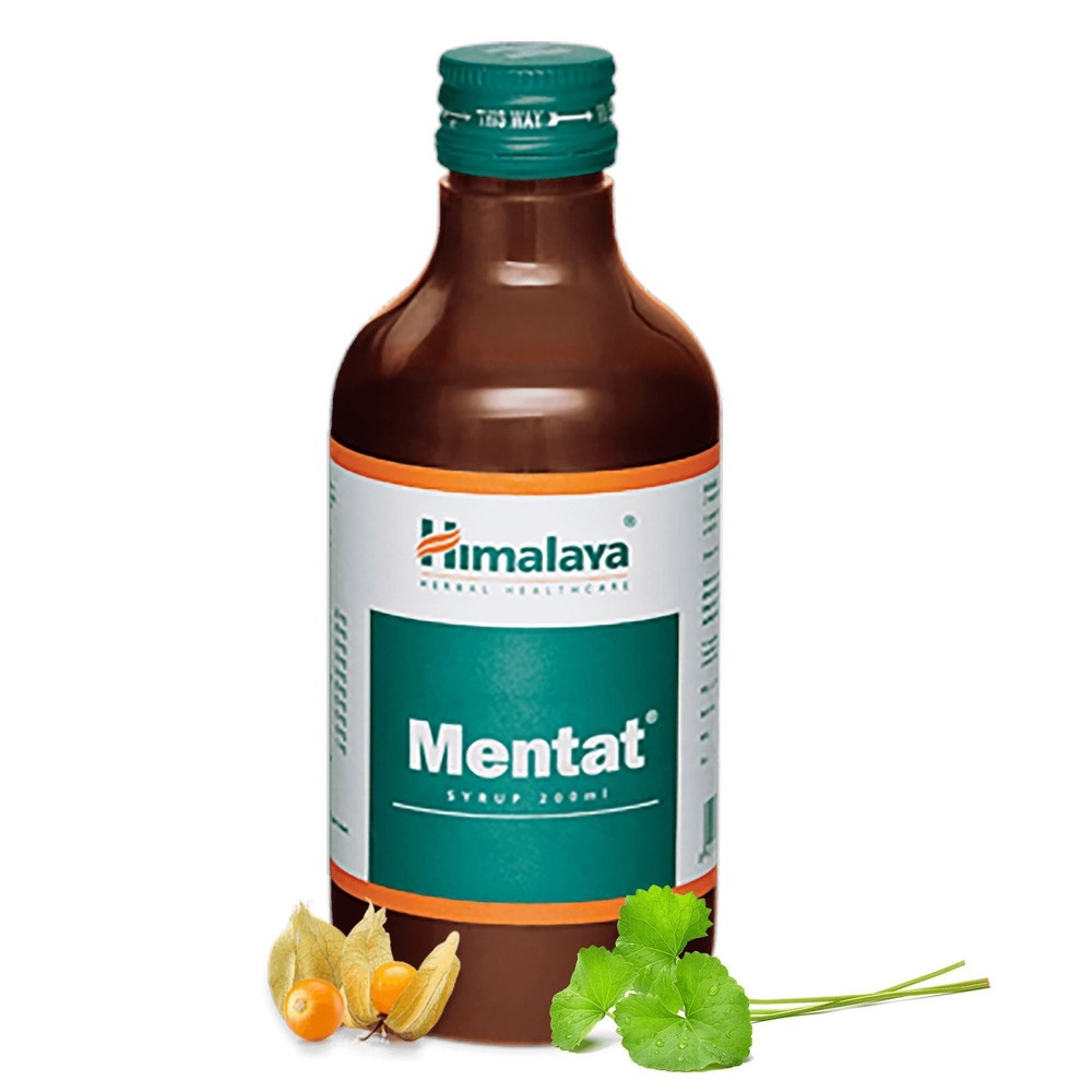Himalaya Mentat Syrup 200ml Per Bottle Fresh Stock Long Expiry