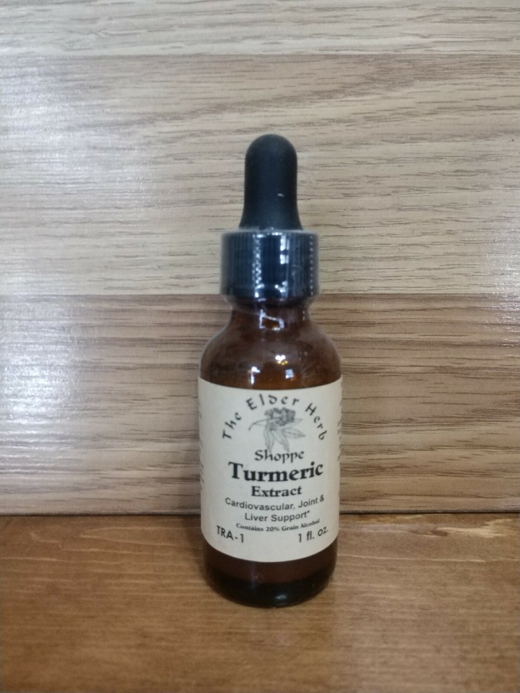 Turmeric Root Extract Drops with Piperine (black pepper) -1 oz Inflammation