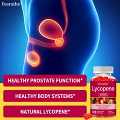 Lycopene Softgels 40mg High Protency Heart & Prostate Health Support