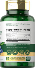 Bilberry Extract Capsules 3600mg | 150 Count | Vegetarian, Non-GMO | by Carlyle