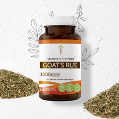 Secrets Of The Tribe Goat’s Rue Capsules, 500 mg