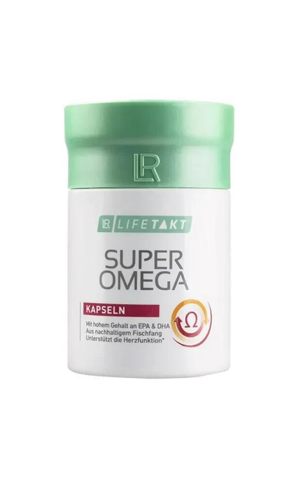 LR LIFETAK Super Omega Capsules Women Men 60 pcs