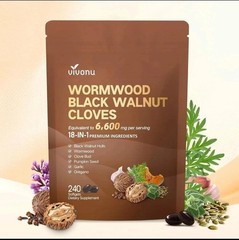 NEW Vivonu Wormwood Black Walnut Cloves 240 Softgels