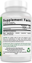 Best Naturals Goldenseal Root 570 mg 100 Capsules
