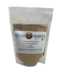 Organic Ginger Root ULTRA Fine Powder (Zingiber officinale) Free Shipping USA A+