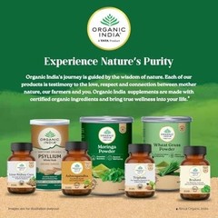 Organic India Amalaki 60 Veg Capsules x 3 Natural Vitamin C Herbal Supplement
