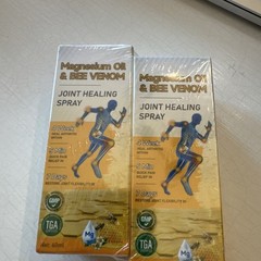 2Pcs Magnesium Oil Bee Venom Joint Healing Spray, Magnesium Oil and Bee Venom Jo