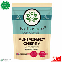 Montmorency Tart Cherry Capsule-5000mg-(2%Anthocyanins)-Muscle, Sport &Sleep Aid