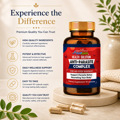 #1 Parasite Cleanse DETOX Liver Colon Yeast Blood support COLON CLEANSER FAST