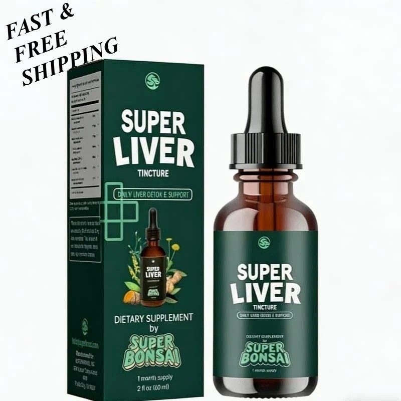 LUXRY Herbal Liquid Drops with Milk Thistle & Turmeric, Super Liver liver detox