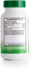 Herbal Lung Cleanse Supplement with Mullein Leaf and Chickweed for Adults
