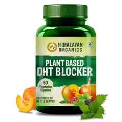 Himalayan Organics Plant Based DHT Blocker For Men And Women – 60 Veg Capsules